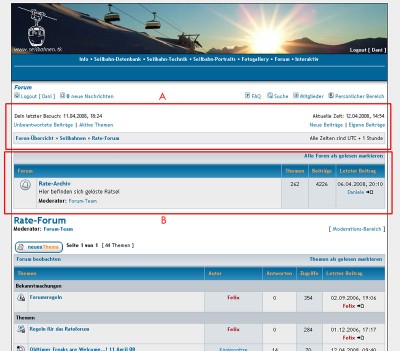 A: weg damit ;) - B: War das immer schon da? und so klobbig?